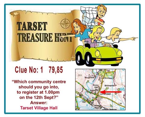 Tarset Treasure Hunt - Saturday 12th September